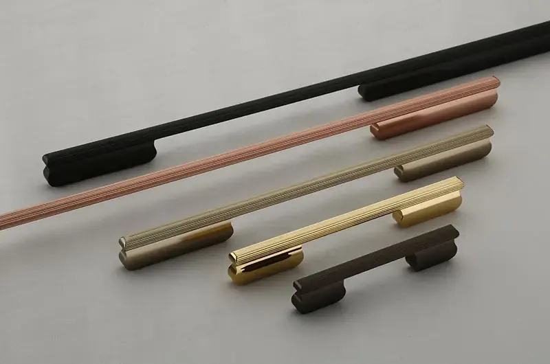 Fabulous wardrobe handles in several finishes